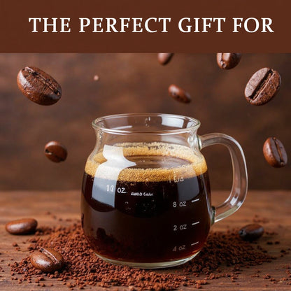 16 Oz Handheld Glass Coffee Mug--🔥Last Week SAVE 49% OFF🔥【FREE SHIPPING】