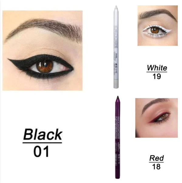 🔥BEST SELLER🔥Long Lasting Eyeliner Pencil Fashion Eye Makeup Cosmetics