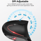🖱️ Ergonomic Vertical Mouse | Christmas SALE 50% OFF | 87% Less Wrist Strain, 3-Device Bluetooth Switch | Perfect Gift for Office & Home Office Setup 🎄✨