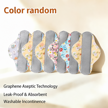 ⭐[1 set of 2] 💧 Stay Confident All Day ✨ Reusable Graphene Protection Pad – Leak-Proof, Soft & Washable