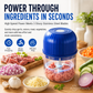 🔥Limited Time 47% OFF🔥Wireless Efficient Electric Mini Food Chopper🧑‍🍳– Robust Motor, Smart Design & Stainless Steel Blades⏱️🔪