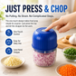 🔥Limited Time 47% OFF🔥Wireless Efficient Electric Mini Food Chopper🧑‍🍳– Robust Motor, Smart Design & Stainless Steel Blades⏱️🔪