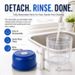 🔥Limited Time 47% OFF🔥Wireless Efficient Electric Mini Food Chopper🧑‍🍳– Robust Motor, Smart Design & Stainless Steel Blades⏱️🔪