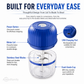 🔥Limited Time 47% OFF🔥Wireless Efficient Electric Mini Food Chopper🧑‍🍳– Robust Motor, Smart Design & Stainless Steel Blades⏱️🔪