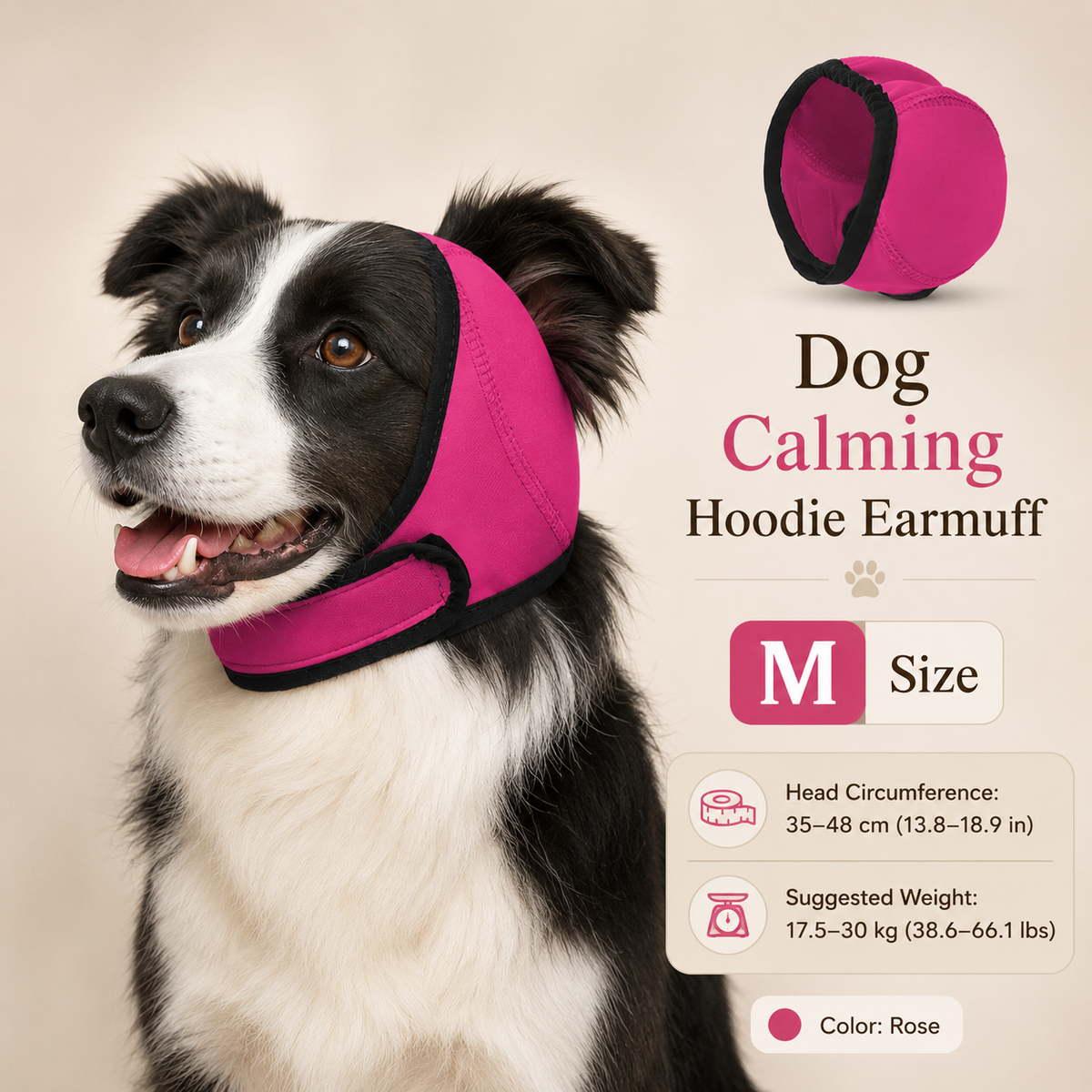 ⏰Waterproof Dog Hoodie – Calming fit & weather‑ready ✨