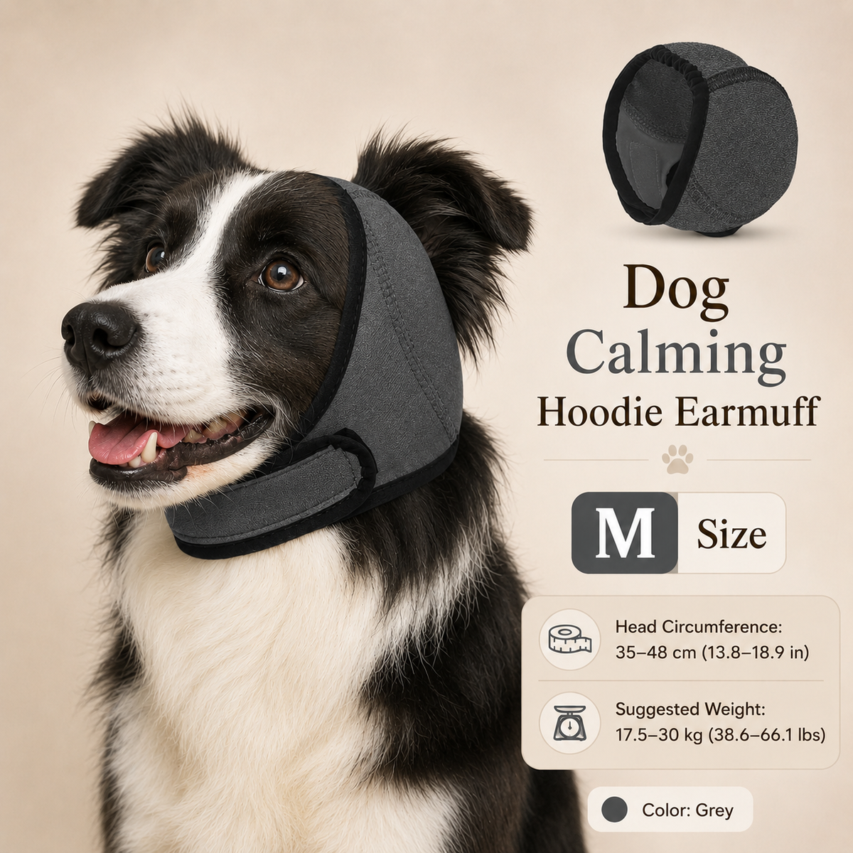 ⏰Waterproof Dog Hoodie – Calming fit & weather‑ready ✨