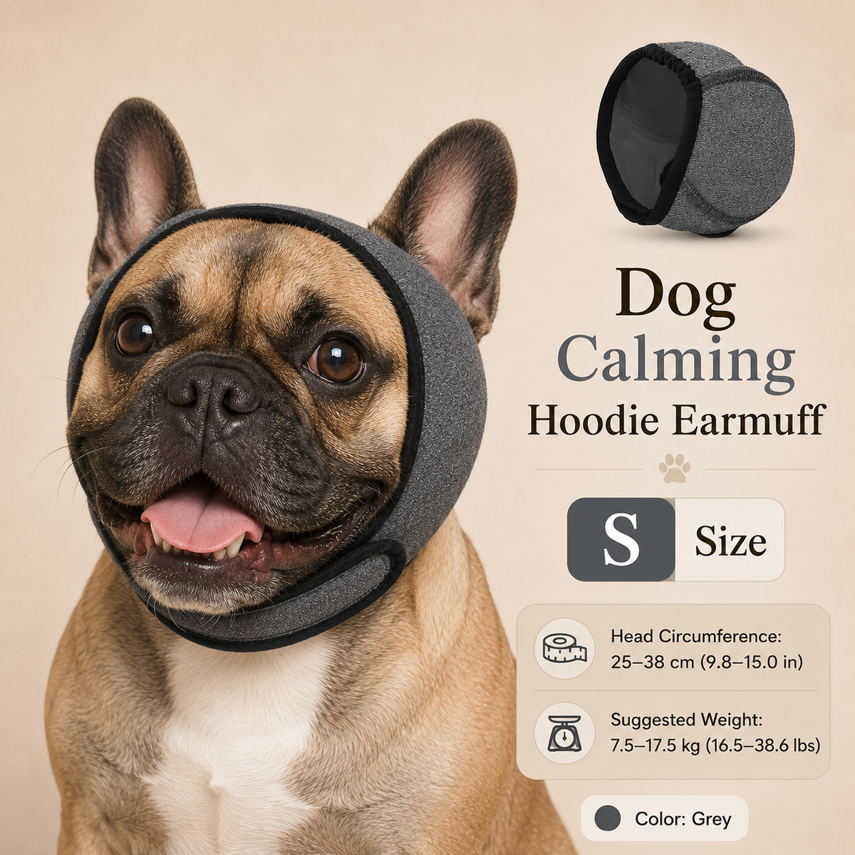 ⏰Waterproof Dog Hoodie – Calming fit & weather‑ready ✨