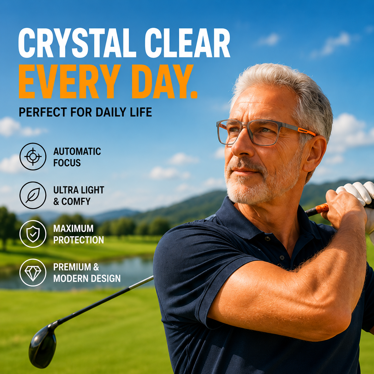 Smart glasses with autofocus, developed by a glasses manufacturer with centuries of history!
