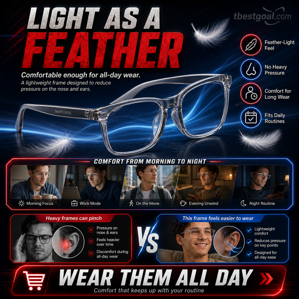 Smart glasses with autofocus, developed by a glasses manufacturer with centuries of history!
