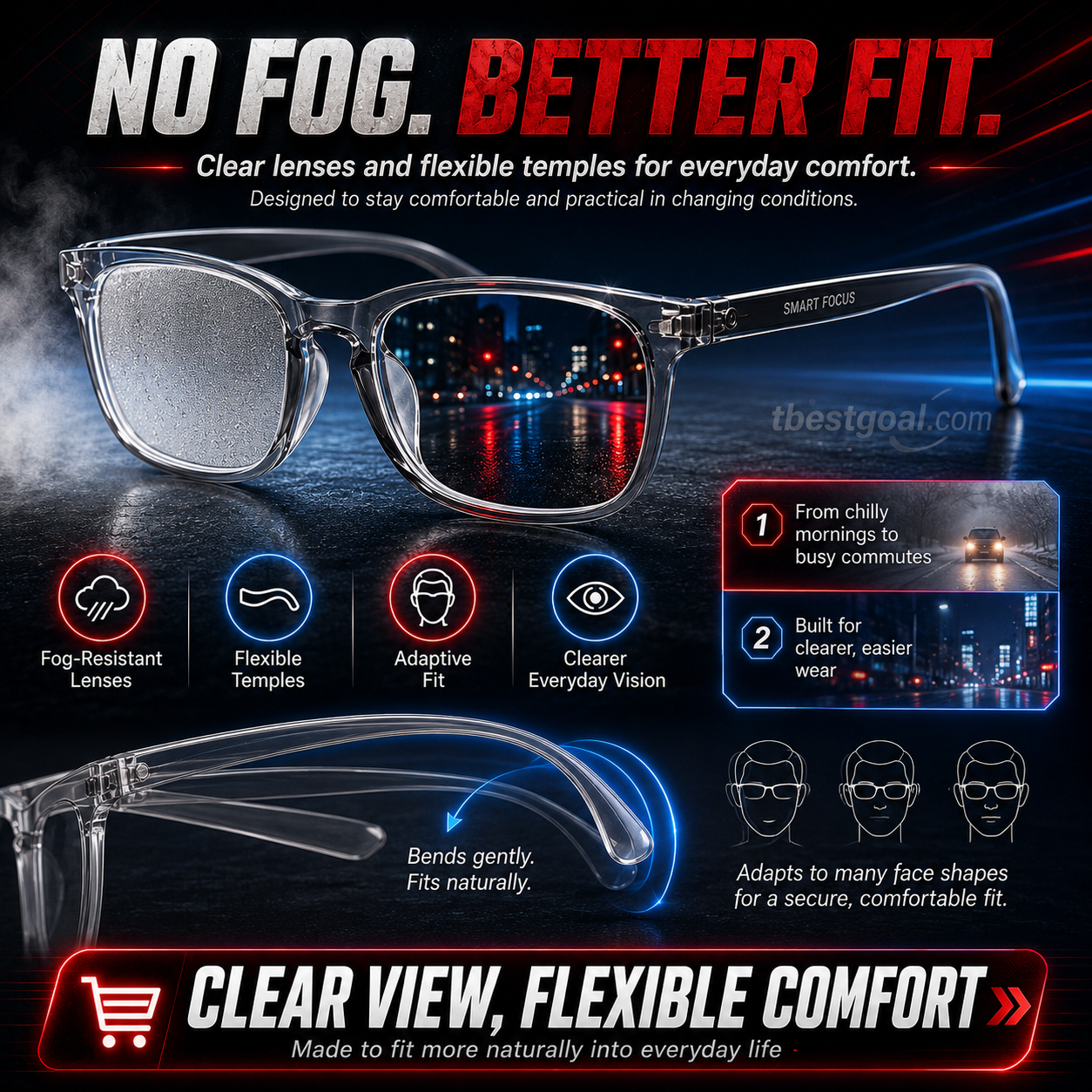 Smart glasses with autofocus, developed by a glasses manufacturer with centuries of history!