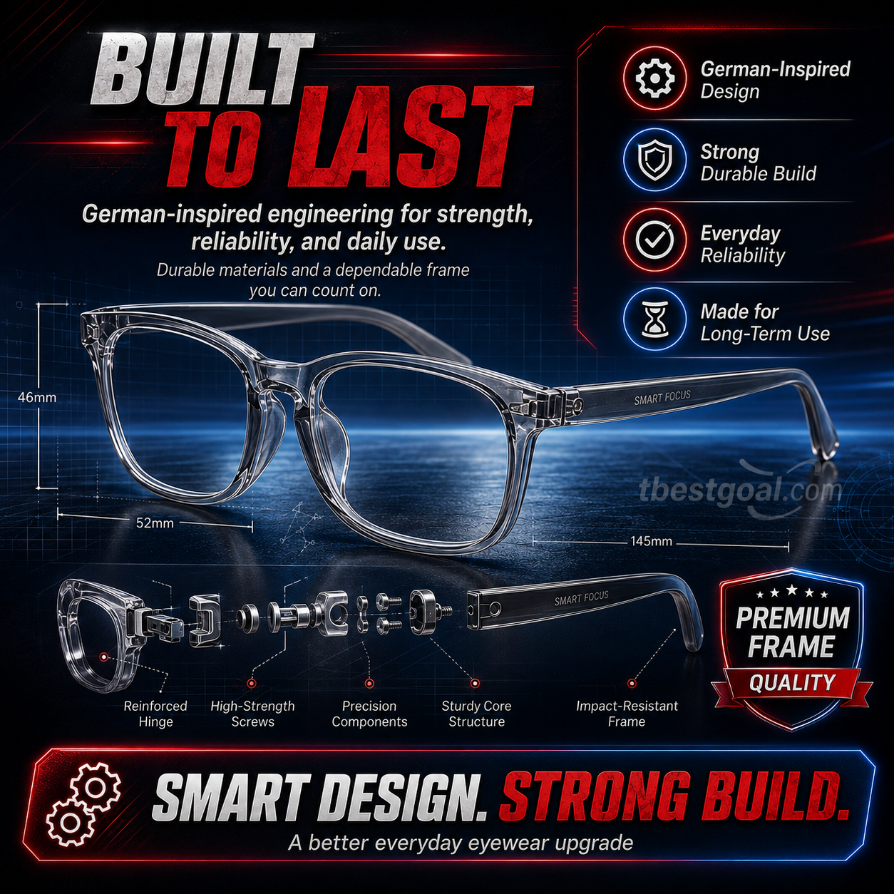 Smart glasses with autofocus, developed by a glasses manufacturer with centuries of history!