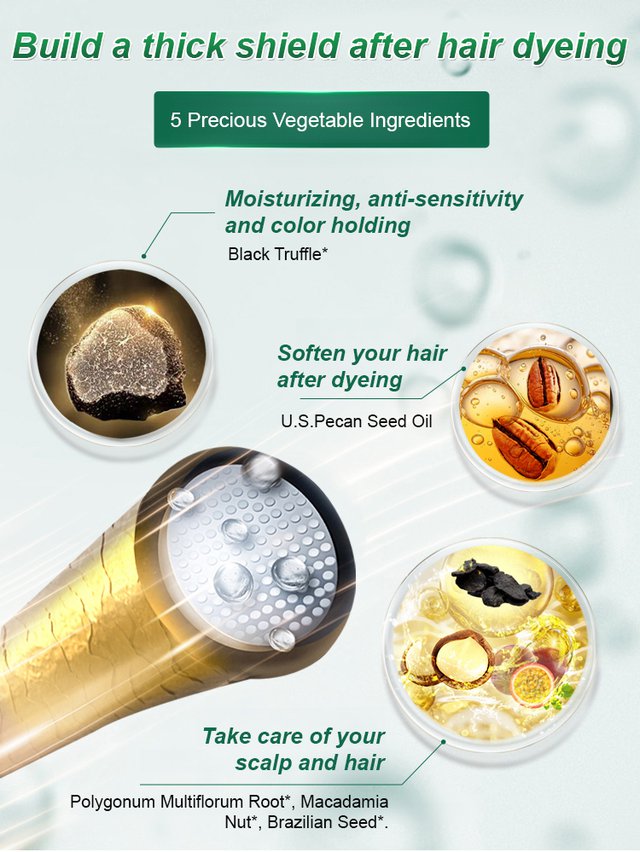 🎁Buy 1 Get 1 Free|Fruit Essence Hair Dyeing Comb – Cream & Comb in One, No-Mix Plant Formula