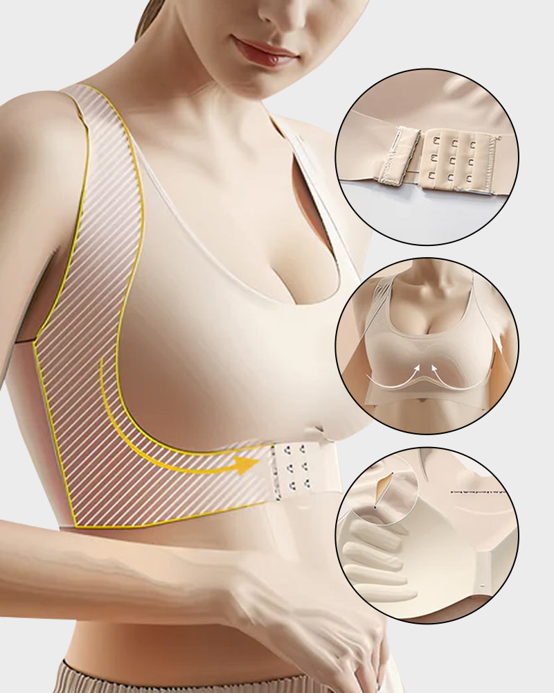 🏆 Last Day Special Price £9.99 ! 💐AlignLift Posture-Perfect Wireless Bra – All-Day Comfort, Breathable & Summer-Ready 💕