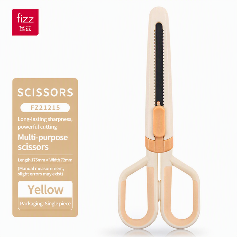 Multifunctional, non-stick stainless steel scissors and can opener set