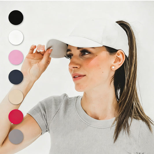🔥Hot Sale 50% 0FF | Ponytail Baseball Cap with Magnetic Closure