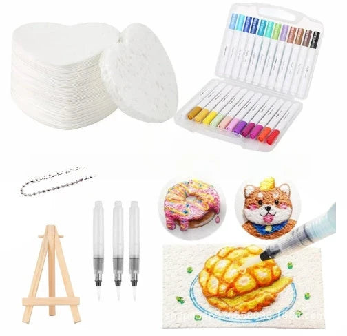 🎄Special Surprise Offer 🎁Buy 3 Get 2 Free！🔮Master the magic of painting！👩‍🎨Foam Texture Painting Paper🎁