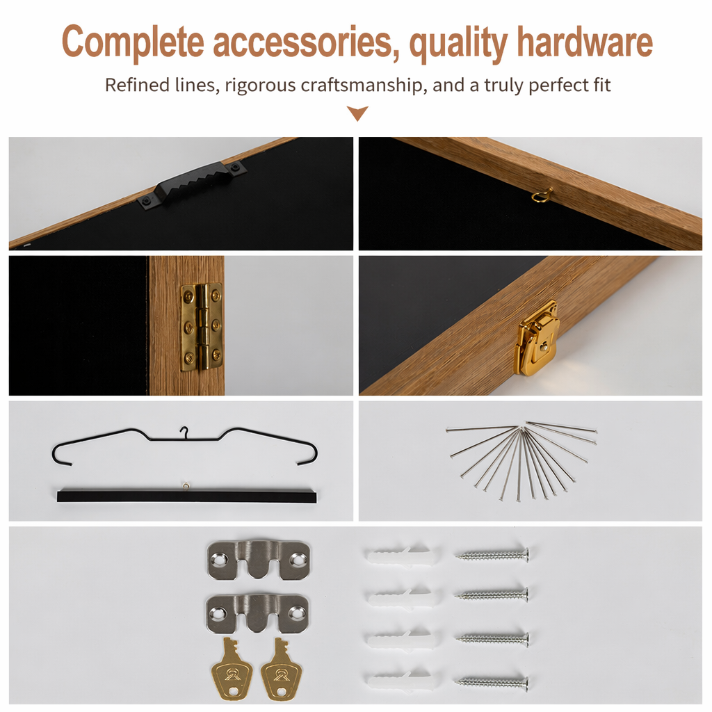 🔥2026 New Arrivals: 45% Off for a Limited Time!🔥Wooden Jersey Display Frame with Magnetic Door