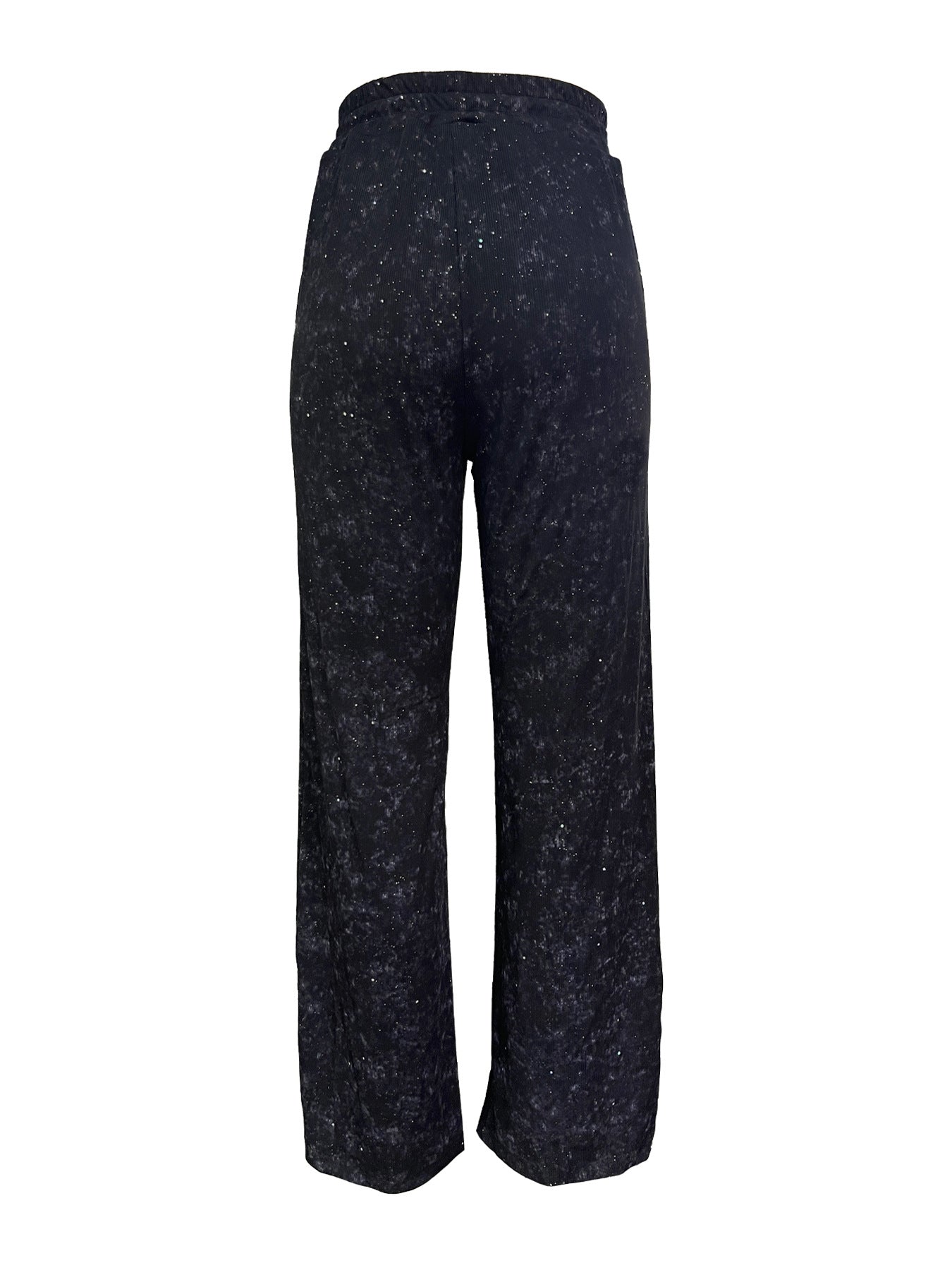 🔥Limited-time offer-Women's Sequin Sparkle Wide Leg Pants with Elastic Waistband