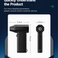 High-Power Turbo Fan Hairdryer, High-Speed Snow Blower, Handheld Mini Portable Outdoor Turbo Fan