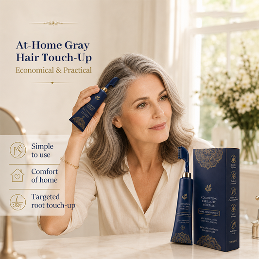 ⏳Buy 1 Get 1 Free⏰Herbal Hair Dye Comb for Home Use