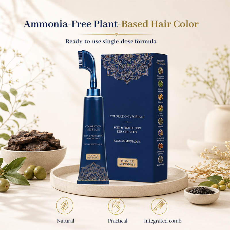 ⏳Buy 1 Get 1 Free⏰Herbal Hair Dye Comb for Home Use