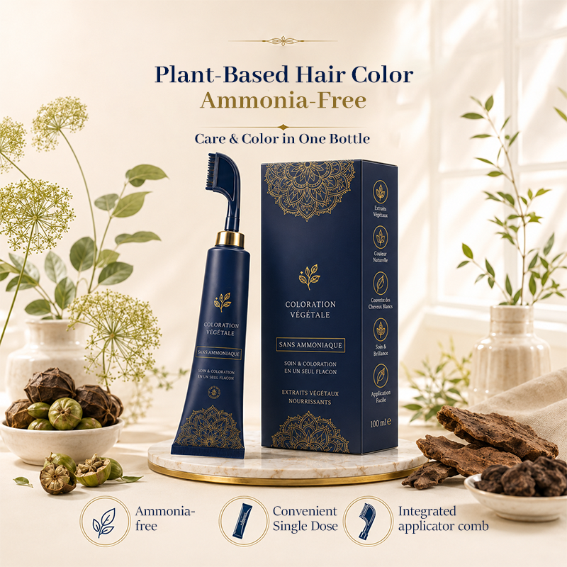 ⏳Buy 1 Get 1 Free⏰Herbal Hair Dye Comb for Home Use