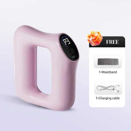 💪🌿 5-Speed Handheld Massager Ring – Adjustable Strap, Deep Tissue Relief, Portable Muscle Pain Relief for Home, Gym & Travel Use 🌟👑