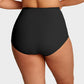 🌸  Special Price £6.49（each） ! 🔥Buy 1 Get 1 Free🎁Plus-Size High-Waist Cross Tummy Control Panties