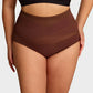 🌸  Special Price £6.49（each） ! 🔥Buy 1 Get 1 Free🎁Plus-Size High-Waist Cross Tummy Control Panties