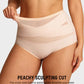 🌸  Special Price £6.49（each） ! 🔥Buy 1 Get 1 Free🎁Plus-Size High-Waist Cross Tummy Control Panties