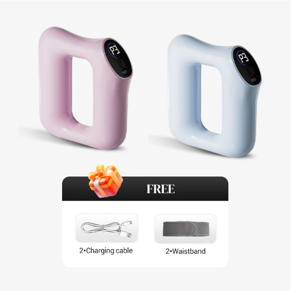 💪🌿 5-Speed Handheld Massager Ring – Adjustable Strap, Deep Tissue Relief, Portable Muscle Pain Relief for Home, Gym & Travel Use 🌟👑