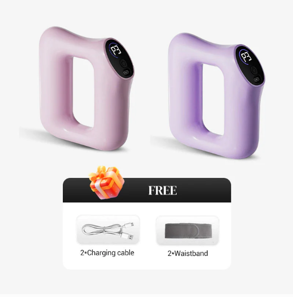 💪🌿 5-Speed Handheld Massager Ring – Adjustable Strap, Deep Tissue Relief, Portable Muscle Pain Relief for Home, Gym & Travel Use 🌟👑