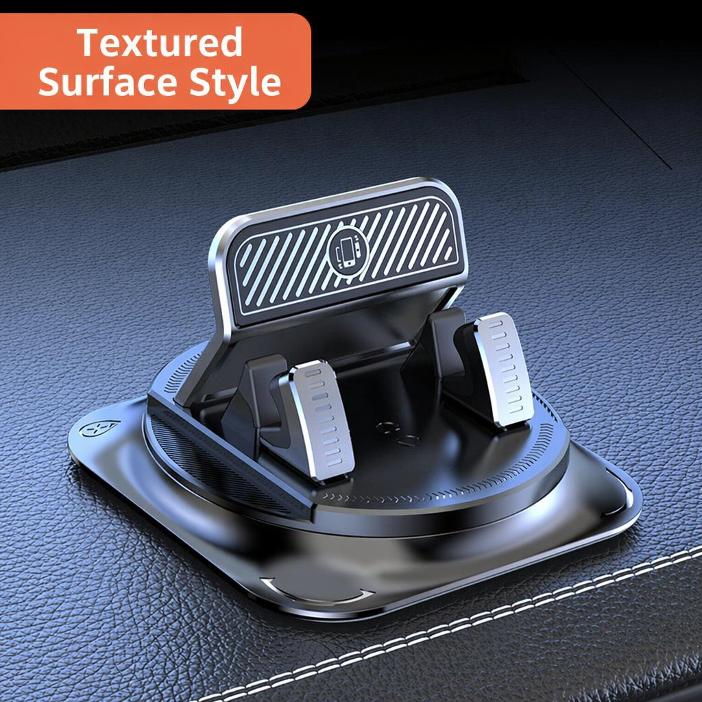🔥360° Car Phone Holder 🏆 – Rock-Solid Suction, Fits All Phones 🔄