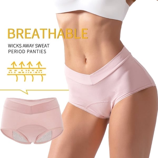 🥳2026 HOT SALE🥳💞50K+ SOLD!🛡️💧 50% OFF! High-Waisted Leak Proof Panties – Full coverage, no leaks. Soft & breathable, all-day confidence. 👙✨