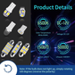 🚗 50% OFF NOW! 💡 42-Piece Super Bright White LED Interior Car Light Kit – Dome, Map, Trunk & License Plate Lights ✨