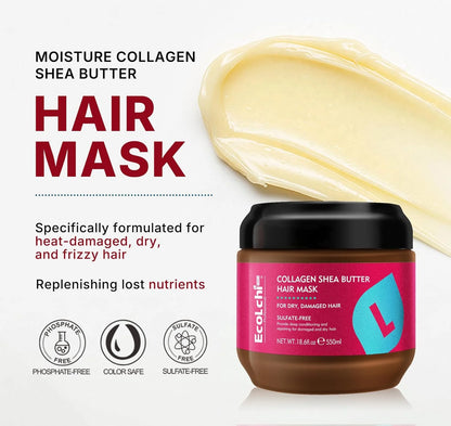 💝Deeply moisturizes, nourishes, and repairs 💝3-in-1 Hair Mask
