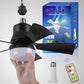 ⏳LAST DAY SALE 64% OFF🔥40W LED Ceiling Fan Light – 20.5” Ultra-Quiet with Remote 🎯 | E27 + FREE B22 Adapter 🔌 | For Bedroom 😴, Kitchen 👩‍🍳 & Garage 🛠️ – UK Ready! 🇬🇧