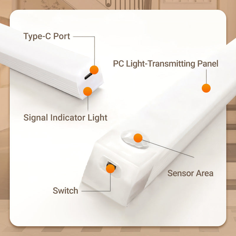 Hands-Free Smart Lighting | Auto-On Magnetic Sensor Light for Cupboards, Halls & Nights