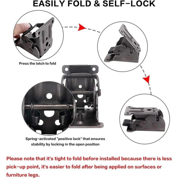 🔥Hot Sales now 49% OFF🔥🎉90° Self-locking Hinge: Anti-corrosion, Invisible Design