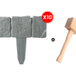 🔥 Hot sale 30% OFF🔥Imitation Stone Garden Fence