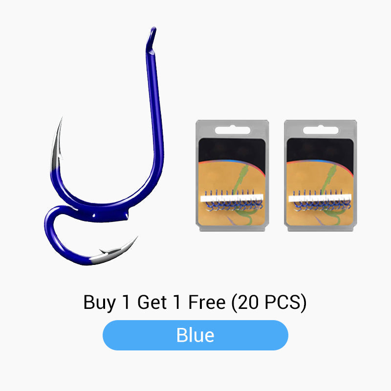🎣 Double Fishing Hooks | Sizes #3–#12