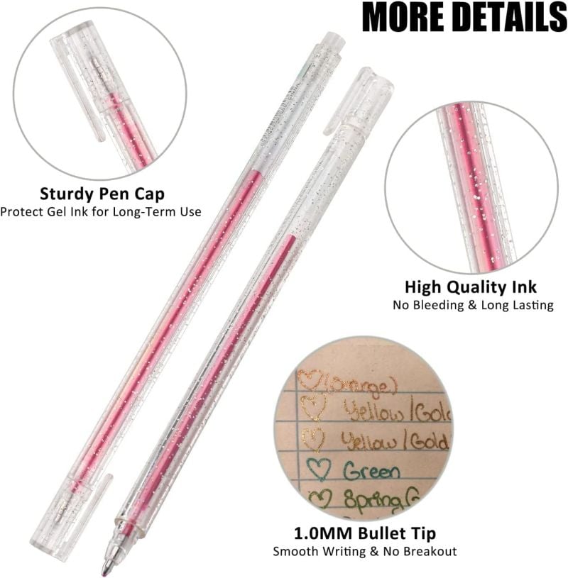 🎅Christmas Special Deals⚡50K+ SOLD!🎁Glitter Gel Pen Set-Unique Stunning Colors|Up to 55% OFF!