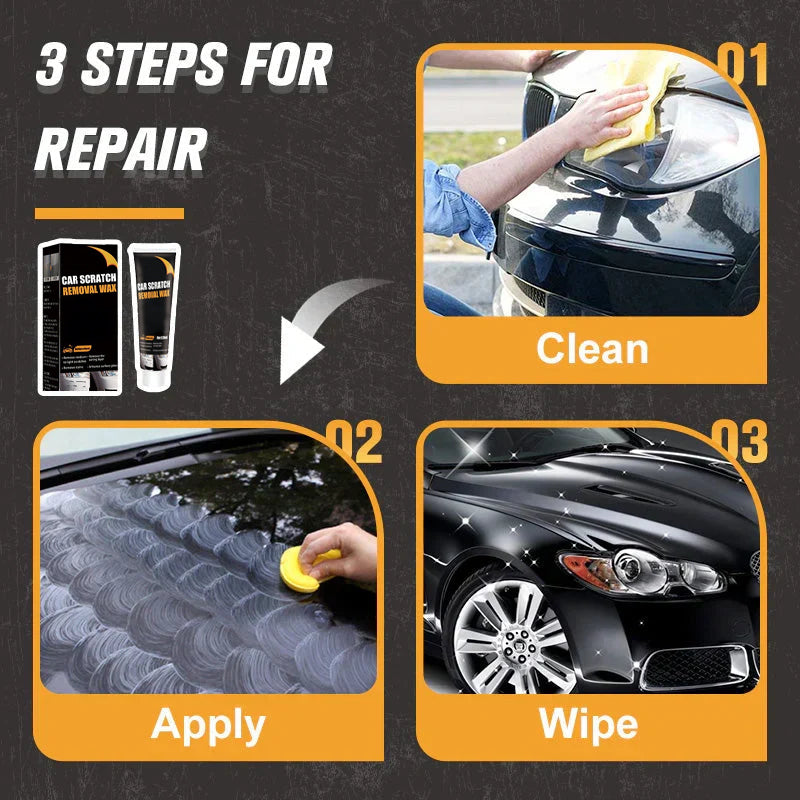 🚗✨Car Scratch Repair Paste – Easy Application, Quick Drying & Invisible Finish🔧