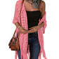 🔥 Limited-Time Offer😍Women’s Oversized Knit Cardigan – Lightweight Crochet Tassel Kimono for Spring & Summer 🌸