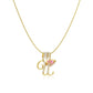 💖 LAST DAY – 57% OFF ✨ 3-Layer Initial Pendant Necklaces A-Z 🎀 | Personalised & Elegant