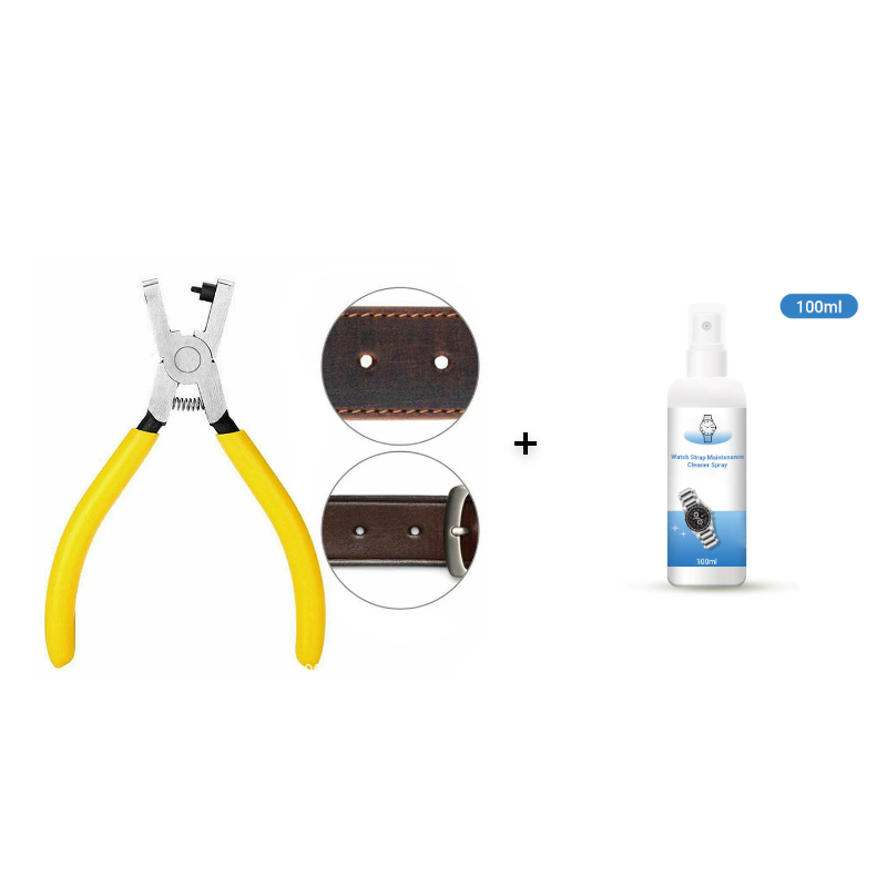 🥳50K+ SOLD!🔧 55% OFF! Portable Watch Strap Hole Punch Plier – Over 19,000 sold! Precision needle, ergonomic grip & rust‑proof. Adjust straps perfectly at home! 🛠️✨