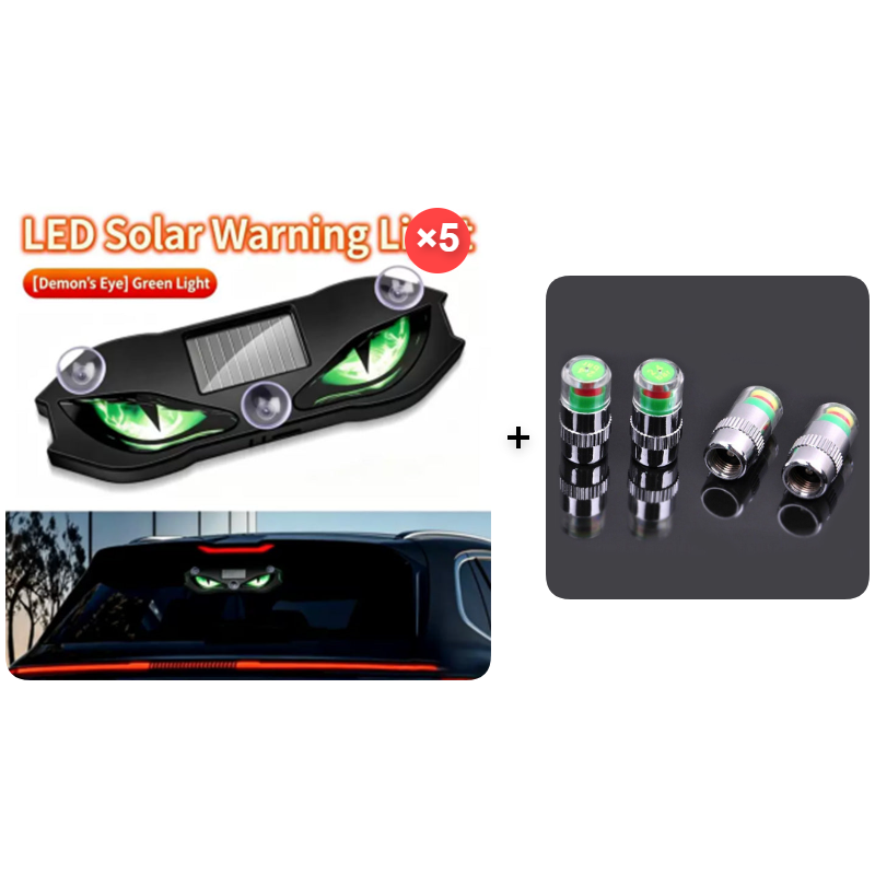 🚗🔆 Solar-Powered LED Car Warning Light – 67% OFF! Solar-powered, weatherproof, automatic activation at dark – for more safety on the roadside. 🔥🛡️
