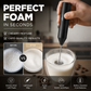 🥛Handheld Electric Milk Frother – 47% OFF | Battery Operated Drink Mixer for Coffee, Latte, Cappuccino, Hot Chocolate & Matcha | Mini Foam Maker with Stand
