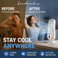 🥳2026 HOT SALE🥳💞50K+ SOLD!💨🌙 50% OFF! Portable Table Fan – 5 speeds, ultra‑quiet, gentle breeze. Perfect for bedroom or office. Stay cool without noise! 😴✨
