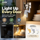 Multi-Function LED Hinge Light for Cabinets & Wardrobes – Physical Sensor, Auto On/Off
